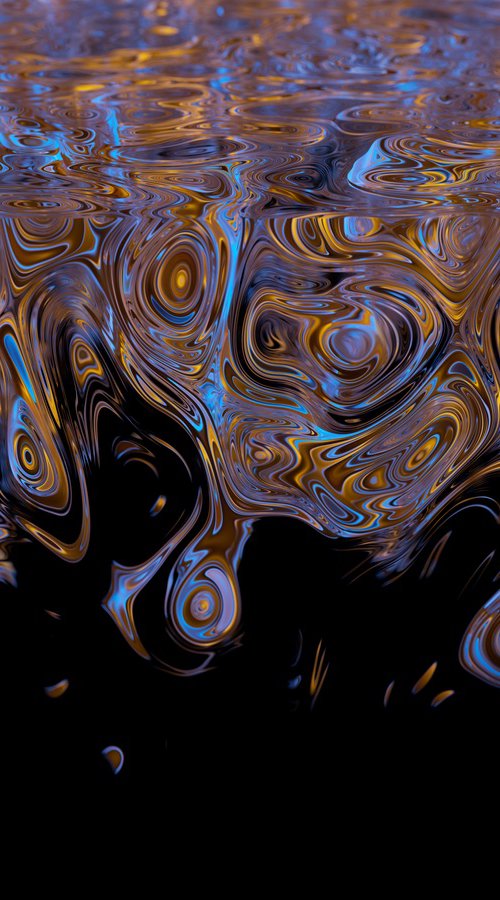 Liquid Cosmos #1 by Scott McLachlan