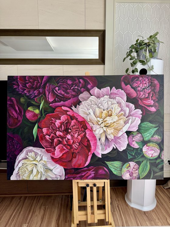The Radiance of Peonies