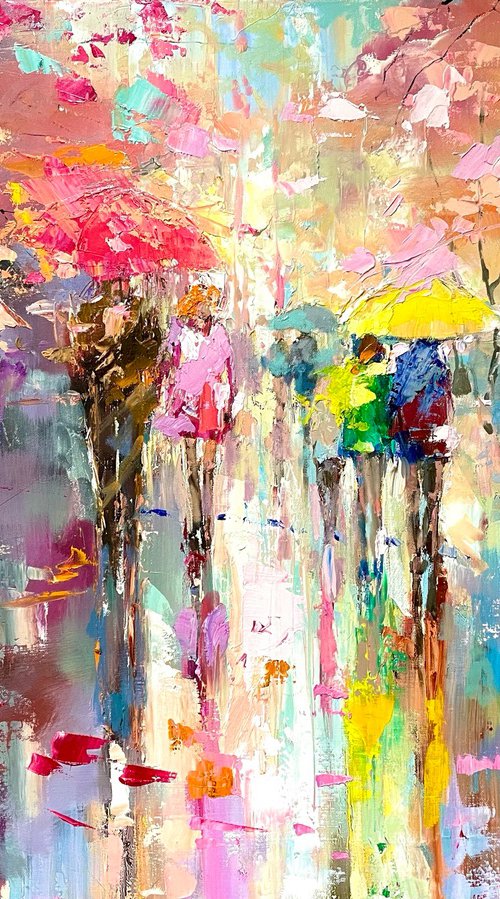 Joyful Downpour by Ewa Czarniecka