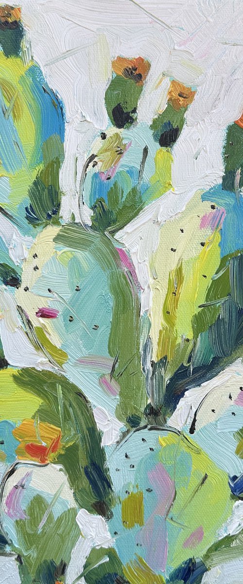 Colorful Cactus 2 by Irina Anis