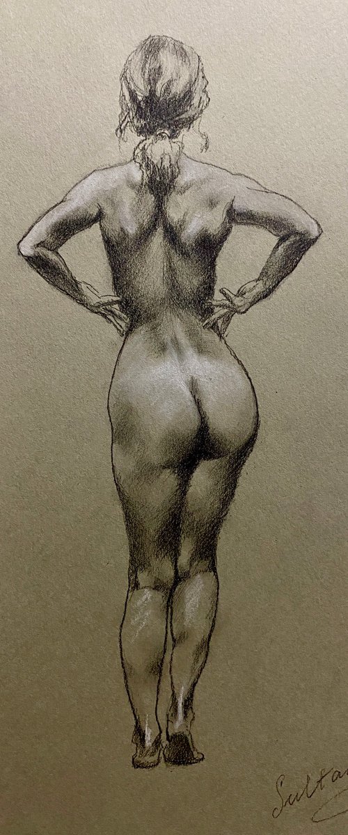 Female figure 1 by Elvira Sultanova