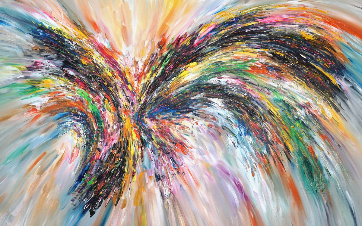 Energy Wings Xxxl 1 By Peter Nottrott, 94 X 59, Artwork For Sale On Artfinder