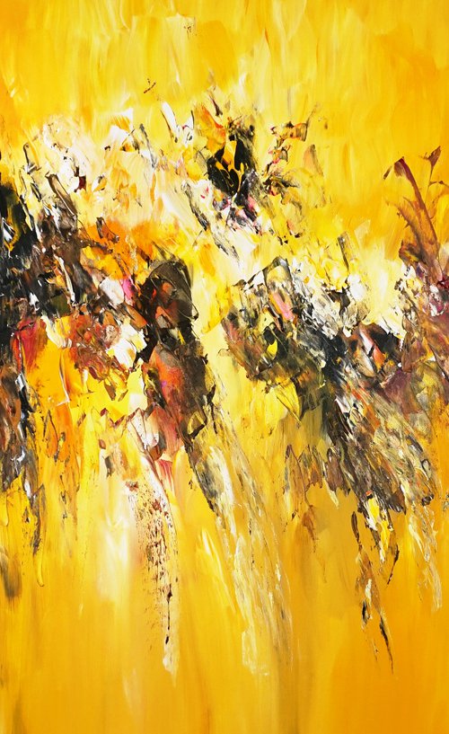 Yellow Symphony D 1 by Peter Nottrott