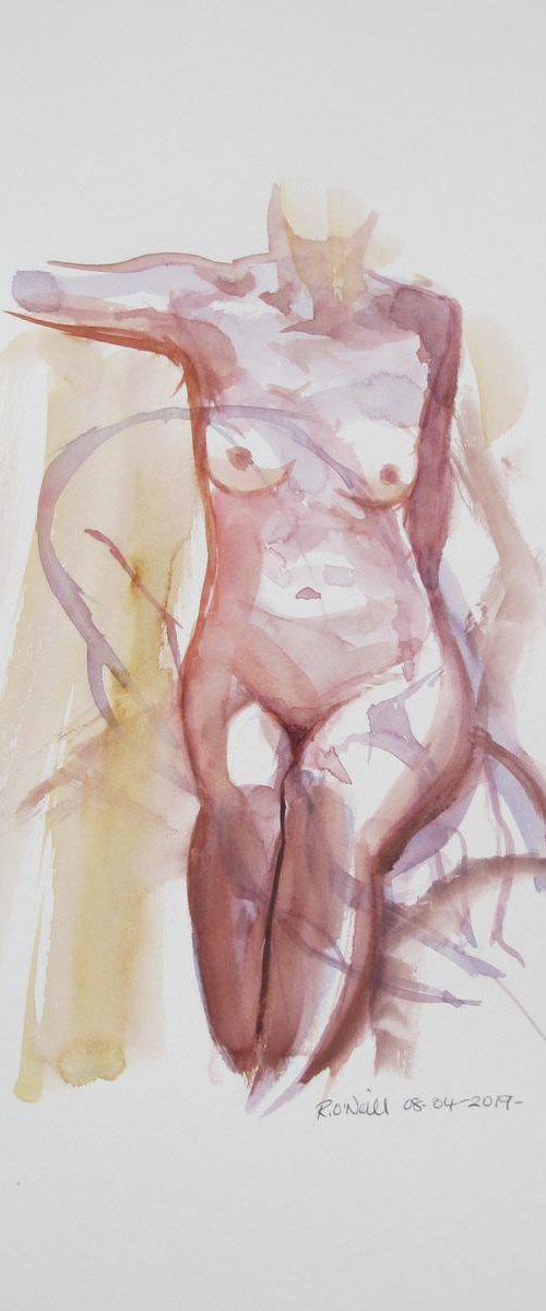 female nude 2 poses by Rory O’Neill