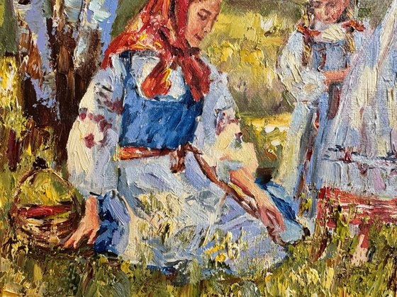 Le temps des fraises des bois