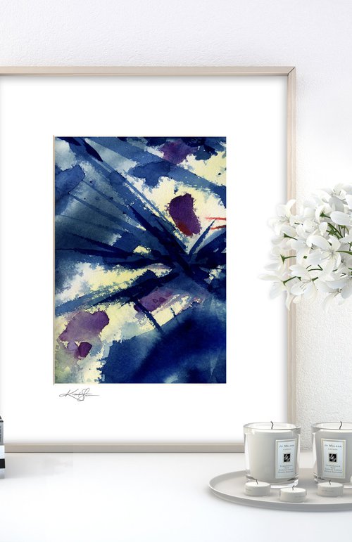Organic Dream 8 - Abstract Floral art by Kathy Morton Stanion by Kathy Morton Stanion