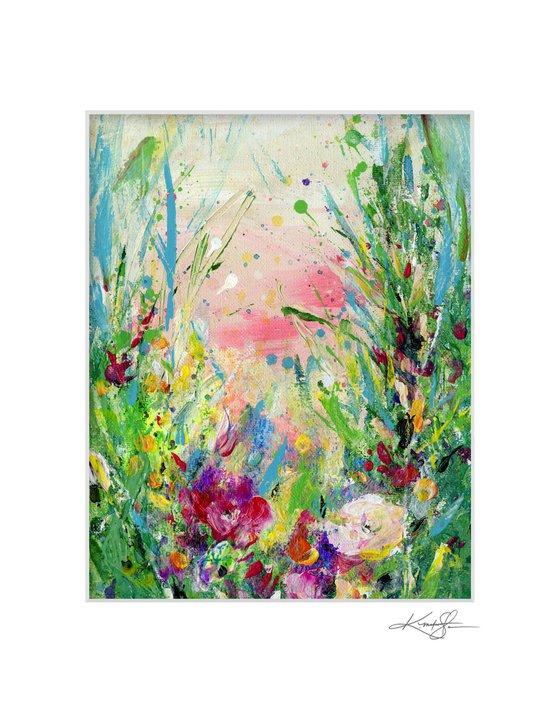 Meadow Song 61 - Flower Painting by Kathy Morton Stanion