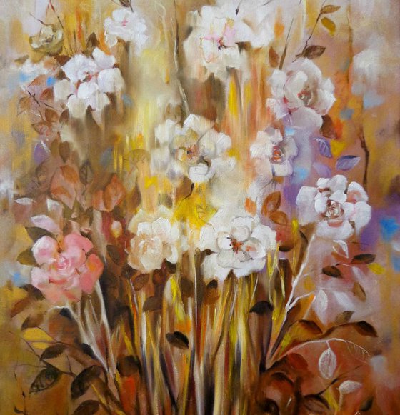 Flower fantasy - original painting