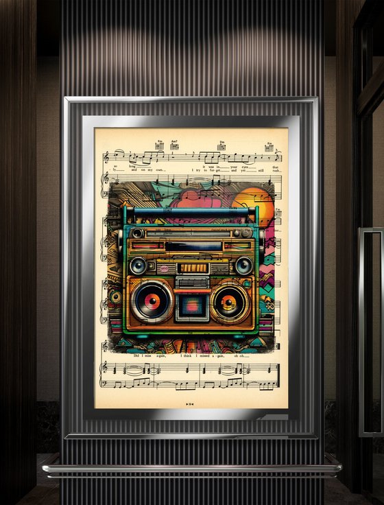 HiFi Retro Boombox