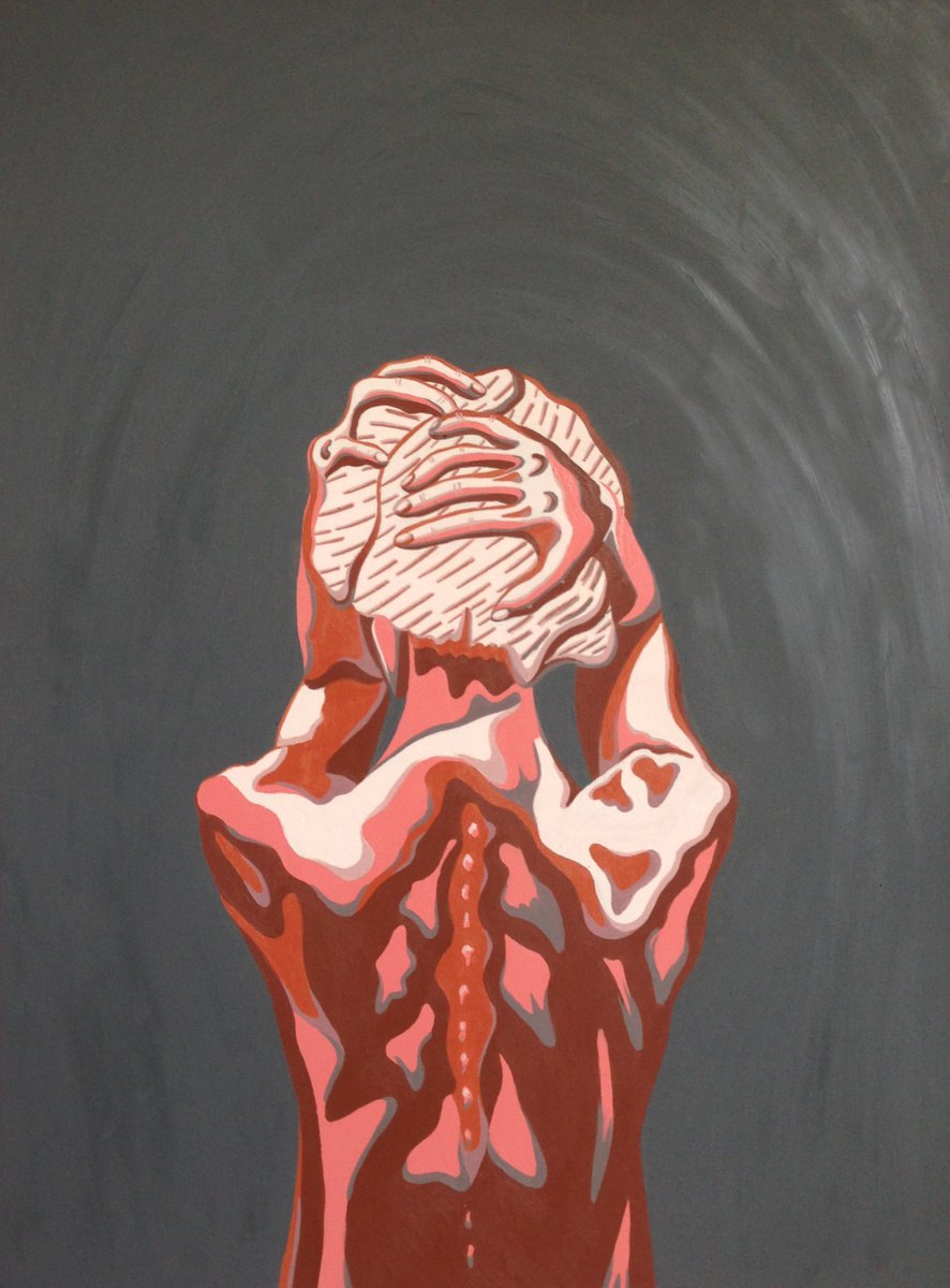 Study of a Nude Woman by Barnaby Sax