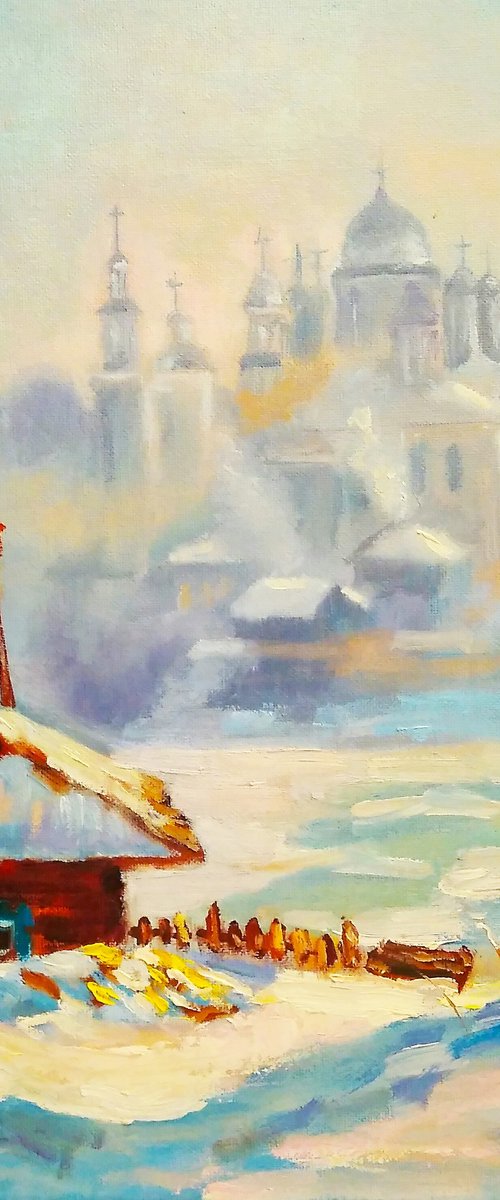Winter landscape by Yulia Berseneva