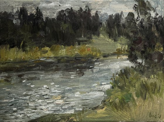 During the rain
