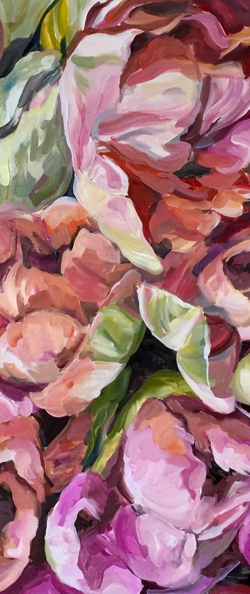 Parrot Tulips by Katharine Rowe