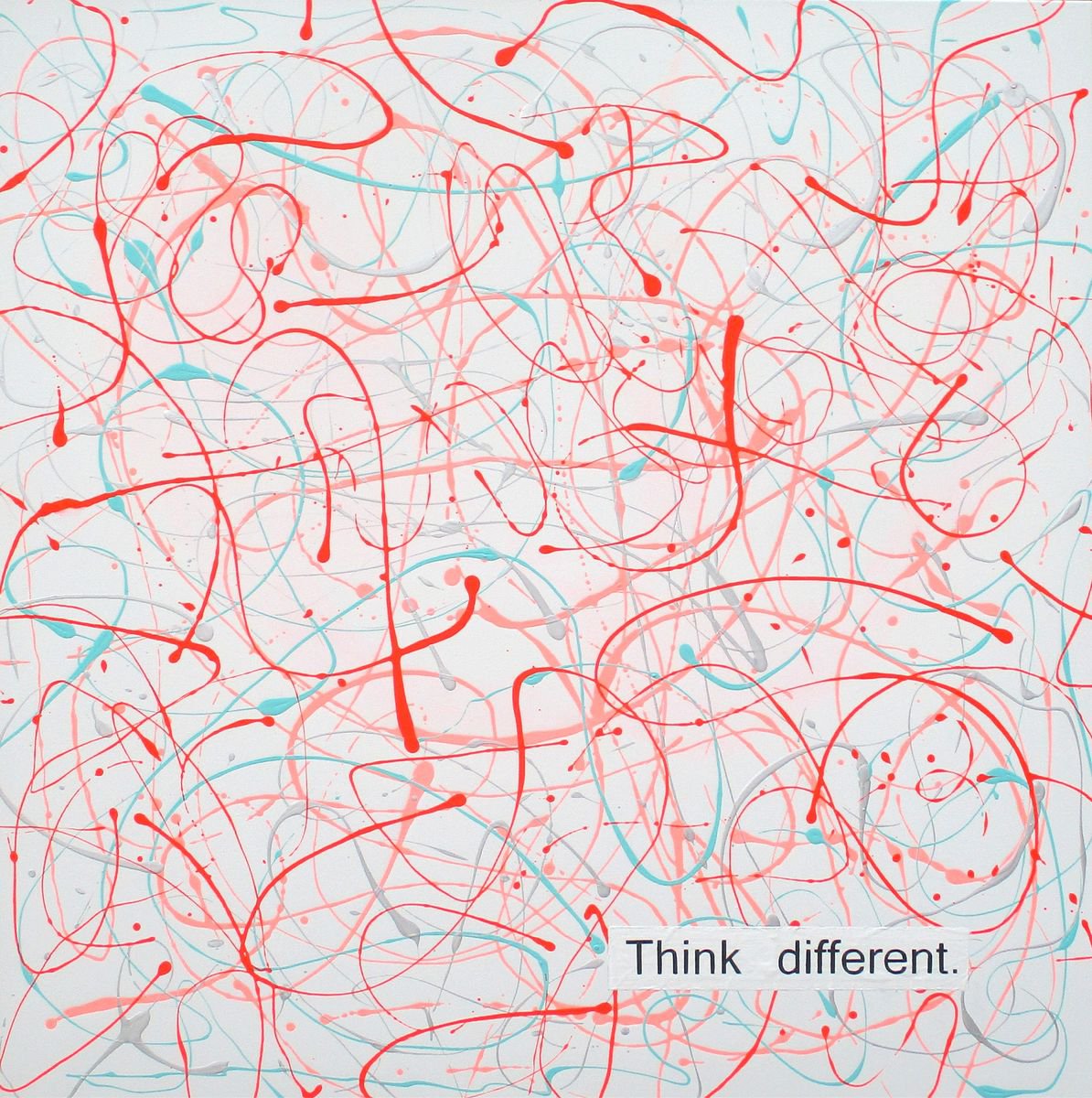 Think different by SUPER POP BOY - Pop Art