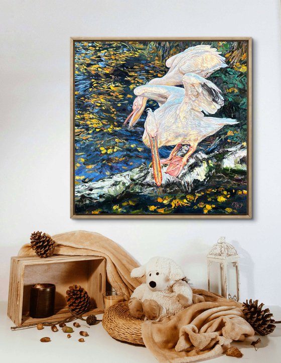 Gold on the water