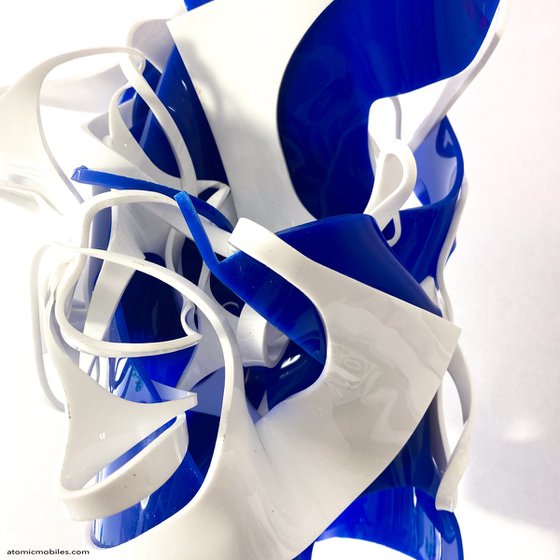 Azure Flux Kinetic Art Mobiles