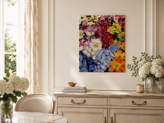 Colorful Garden Flowers