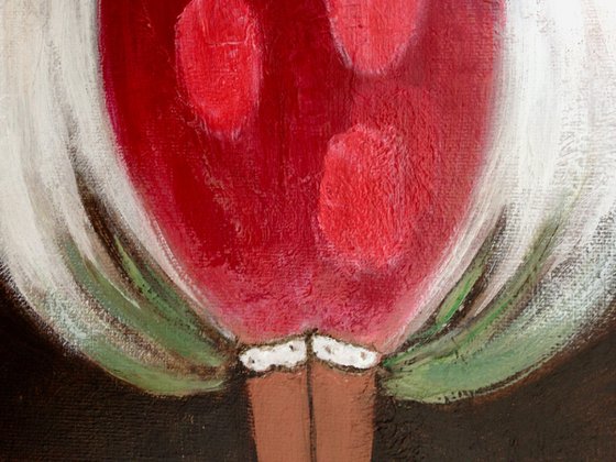 The tulip woman