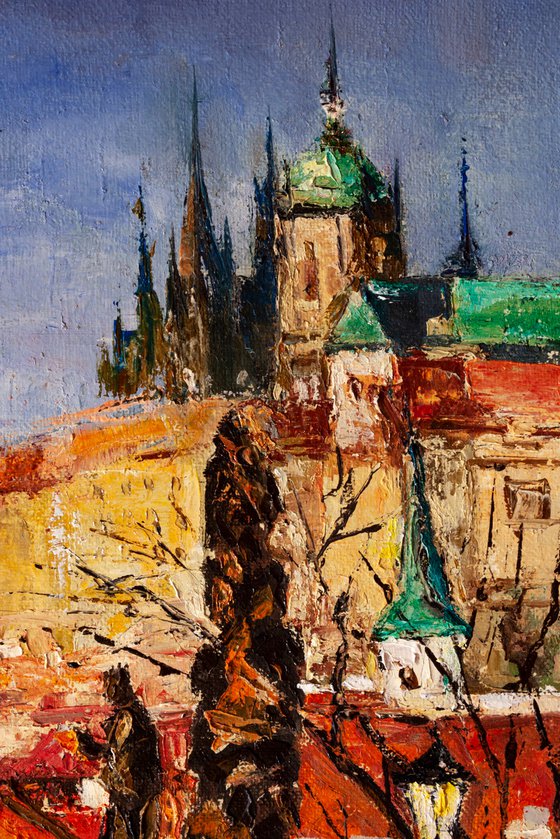 "Prague" Old town, city landscape