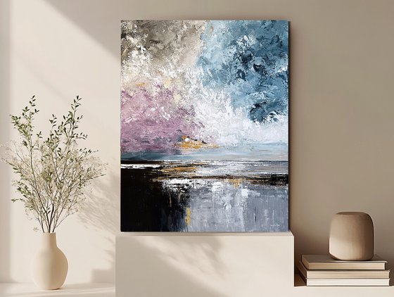 Lilac Sky Passage landscape