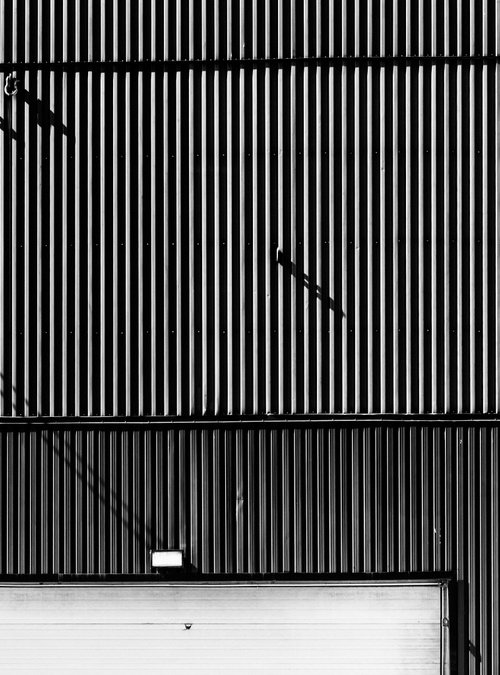 corrugated sheet metal 03 by Daniel Fontaine
