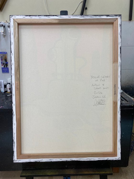 Yellow Submarine on Pink