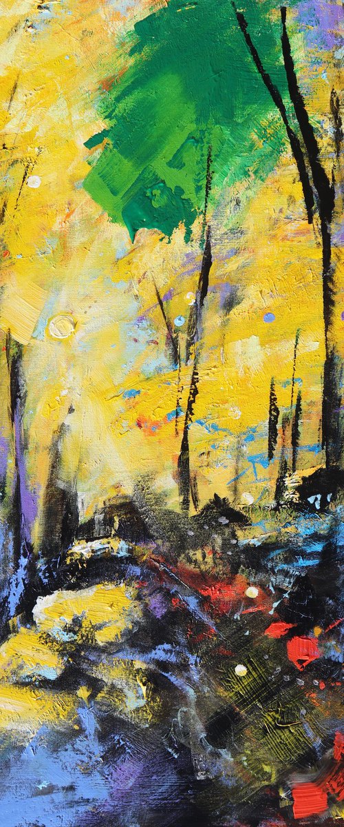 Forest Sun by Alyse Radenovic