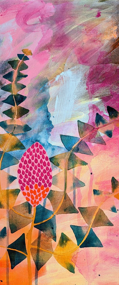 Lone Banksia by Marinka Parnham