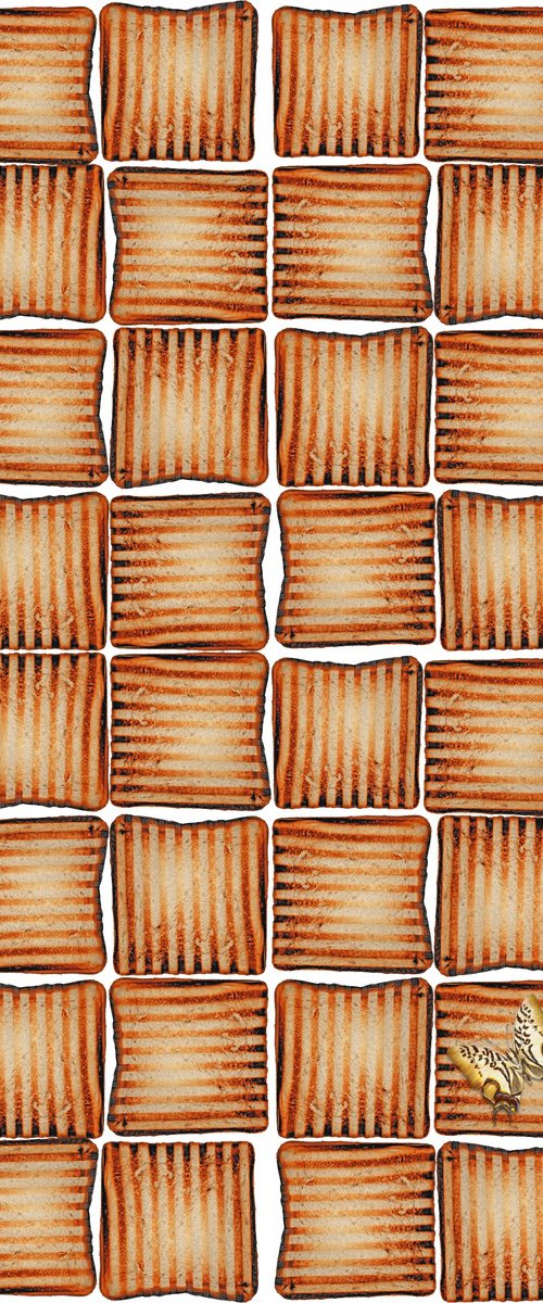 Butter-fly on my toast by Sumit Mehndiratta