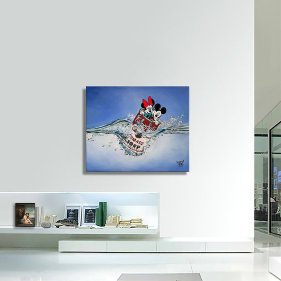Campbell's Water Rescue - Original Painting