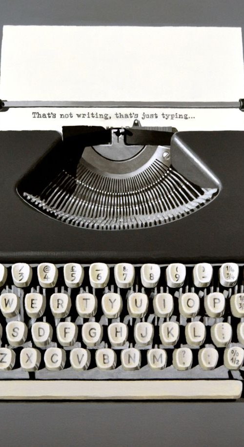 Vintage Typewriter by Peter Slade