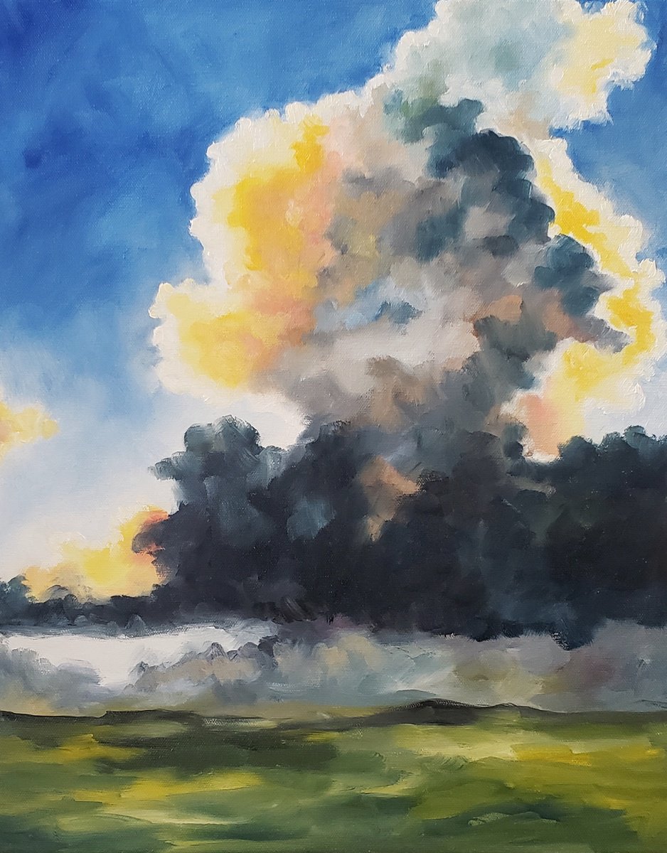Here Comes the Sun - Landscape - Clouds by Katrina Case