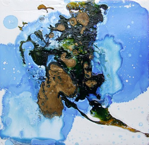 Motion blue II by Anna Sidi-Yacoub