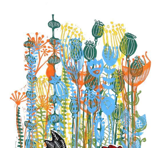 Happy Hens, print set