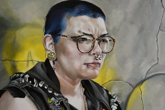 J and graffiti, Martin Street