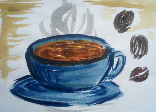 cup of coffee by Sara Radosavljevic