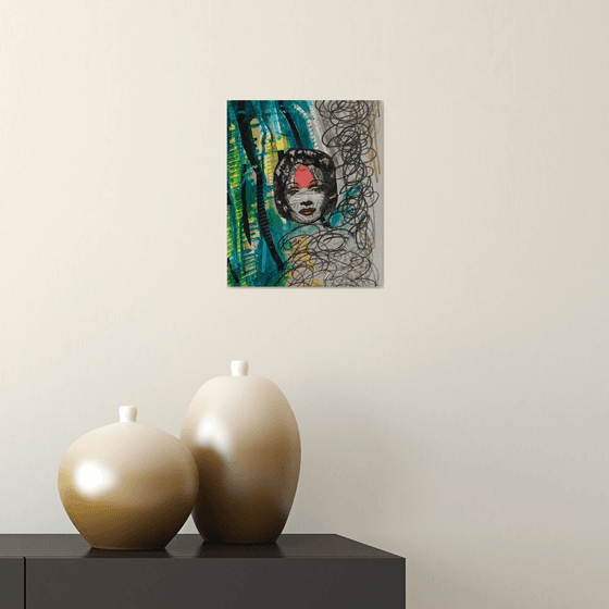 Abstract Marlene Dietrich #12