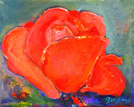 Pink Rose III 14x11