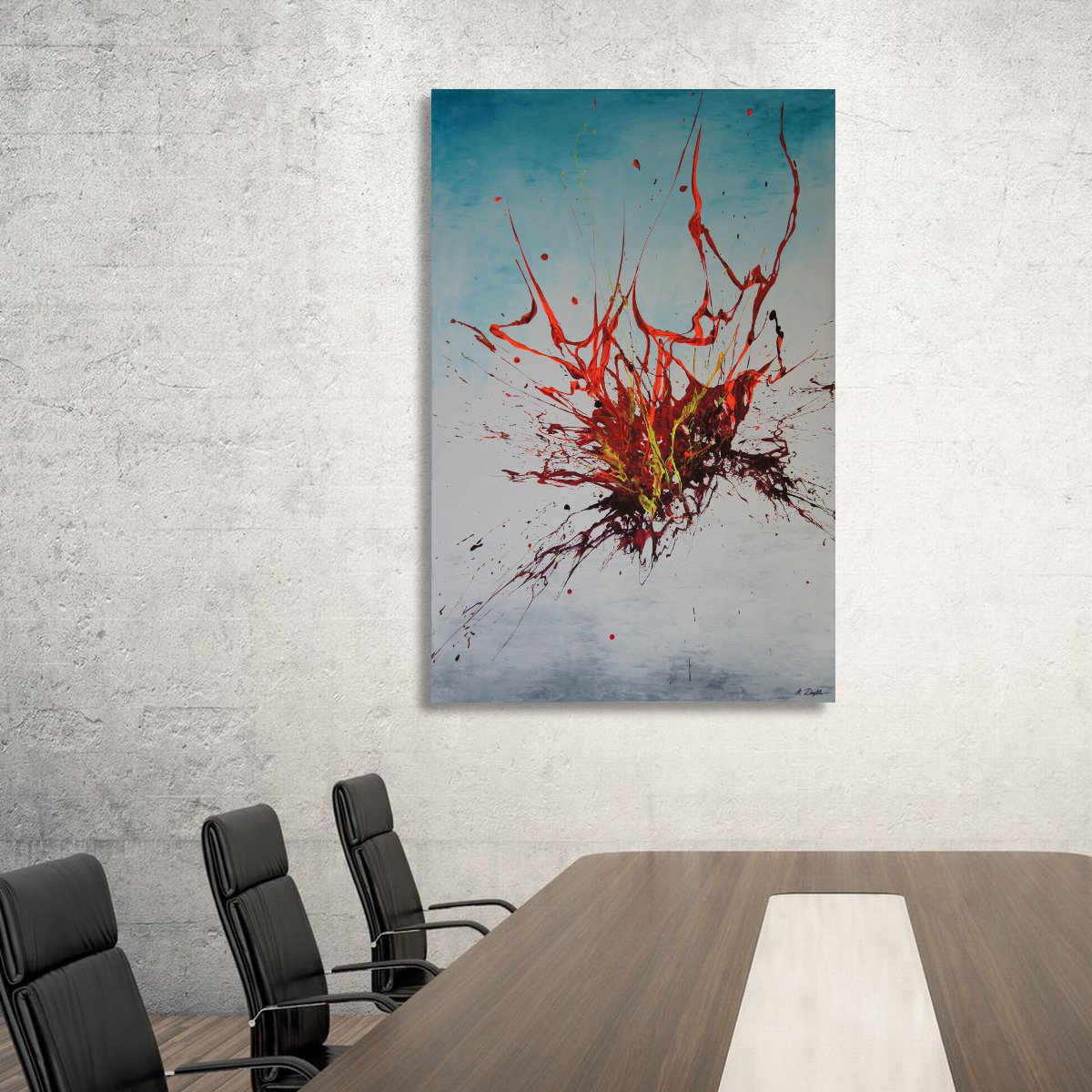 Mute Applause (Spirits Of Skies 096106) - 80 x 120 cm - XXL (32 x 48 inches) by Ansgar Dressler