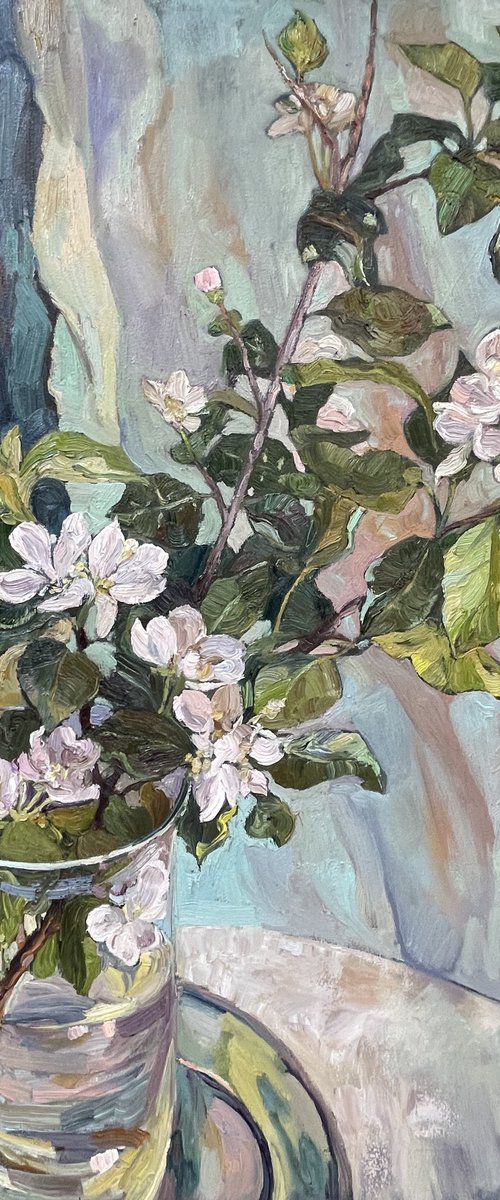 Apple branch by Nadezda Stupina
