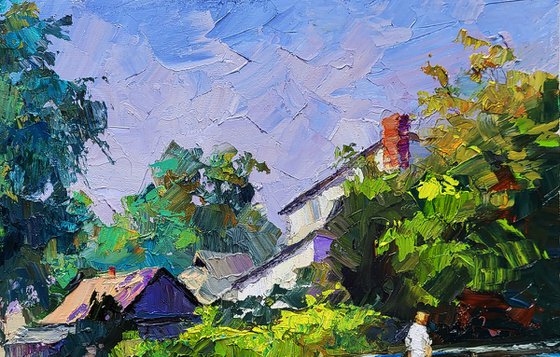 Over the Bridge in the Forest