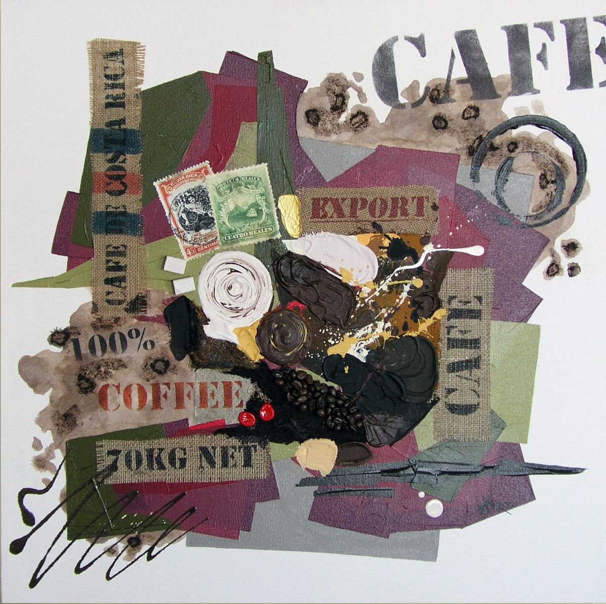 Cafe collage M2 by Vasco Kirov