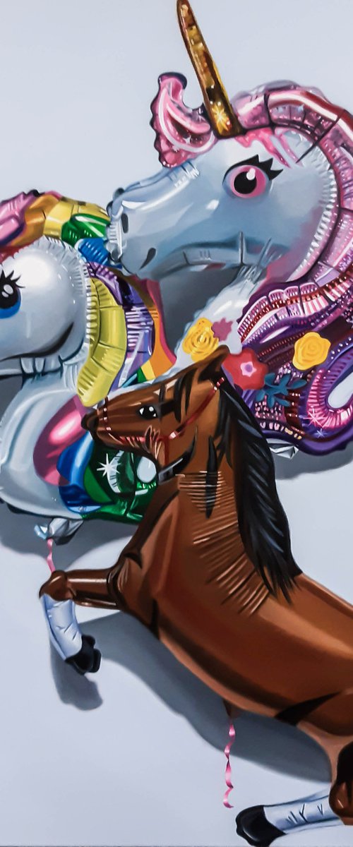 Balloons #5 by Marcela Montemayor