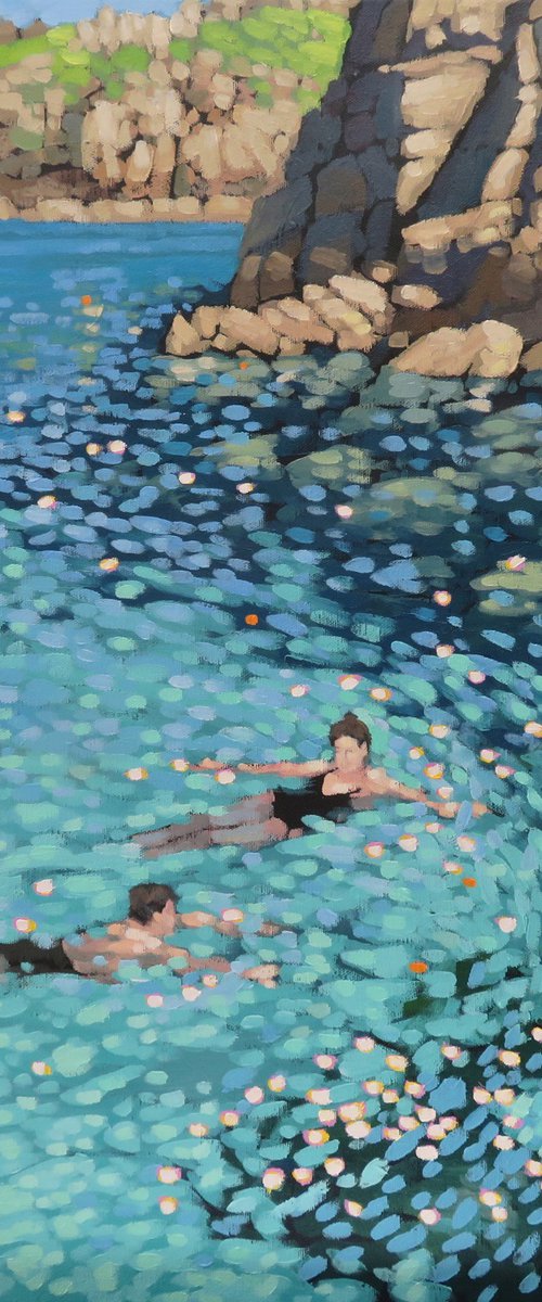 Summer swim by Gordon Hunt