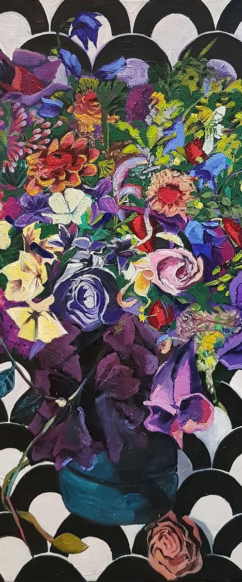 Garden Stories: Purple Autumn by Karolina Franceschini