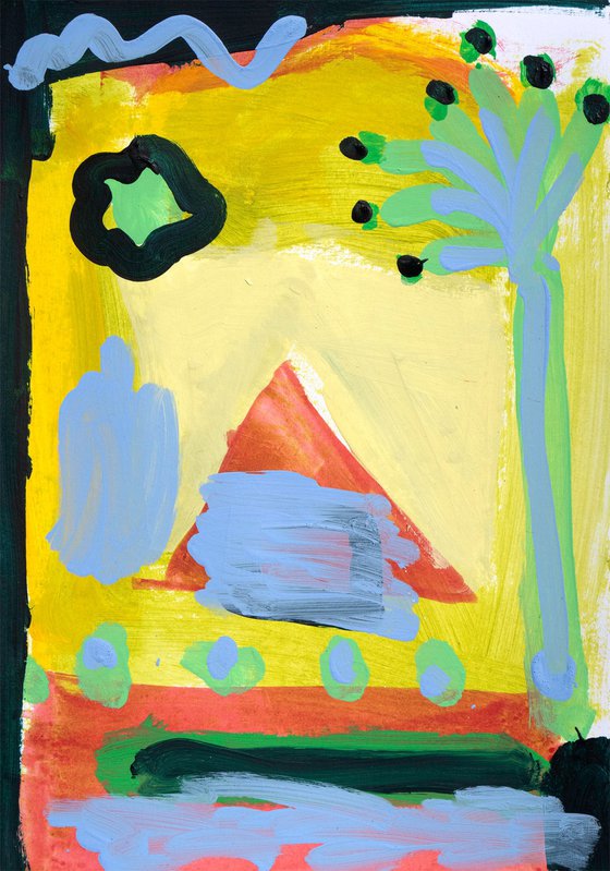Palm and Pyramid