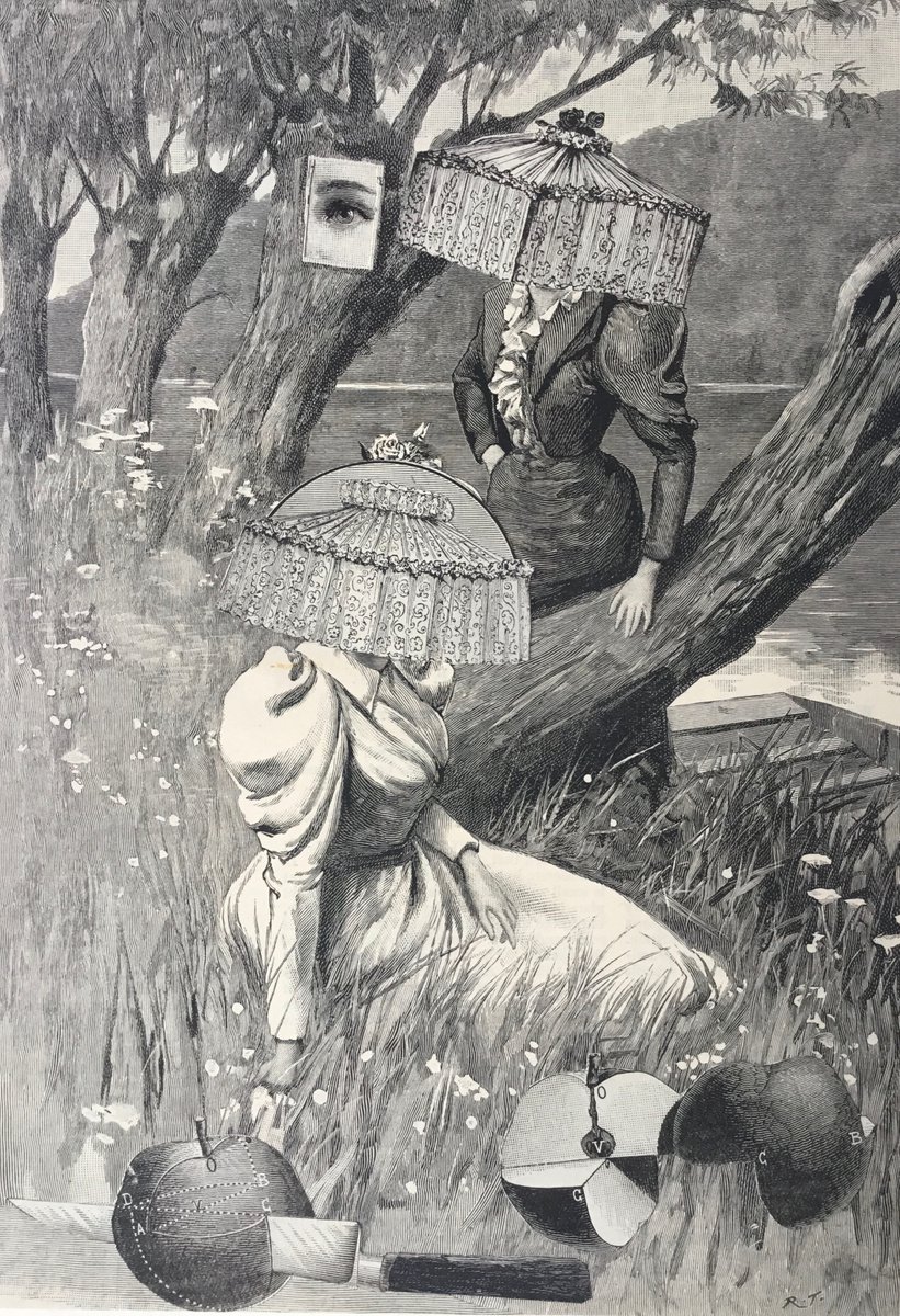 Surrealistic Collage , Apples By Tudor Evans, 6 X 9, Artwork For Sale On Artfinder