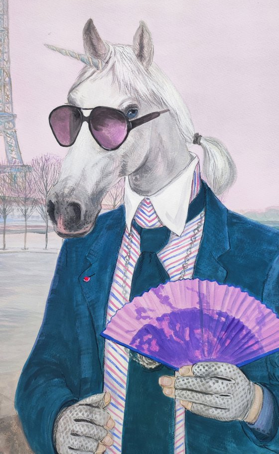Parisian promenade
