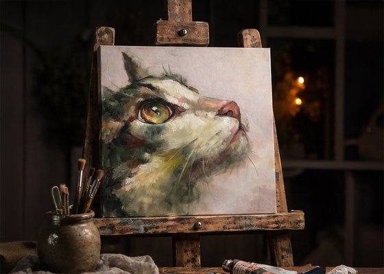 Green Cat