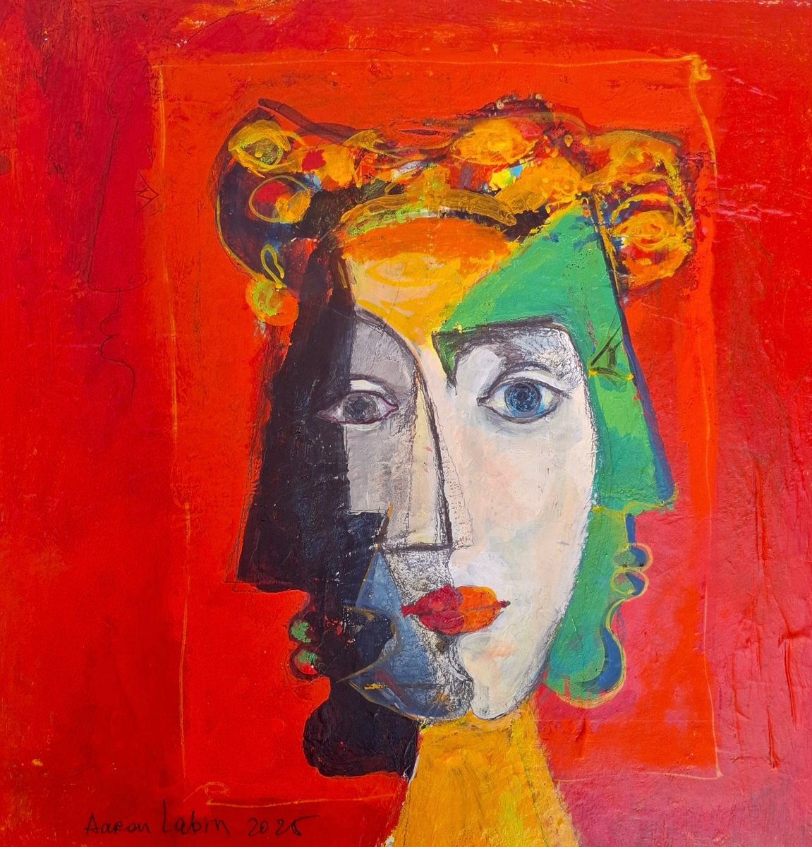 Portraits By Aaaron Labin (Grigoryan), 20 X 20, Artwork For Sale On Artfinder